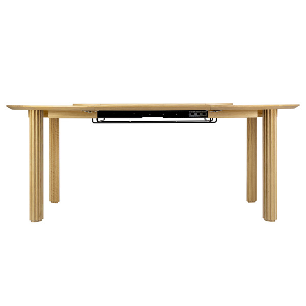 UMAGE 5657C5657-1 Comfort Circle with extension rippled oak kuva