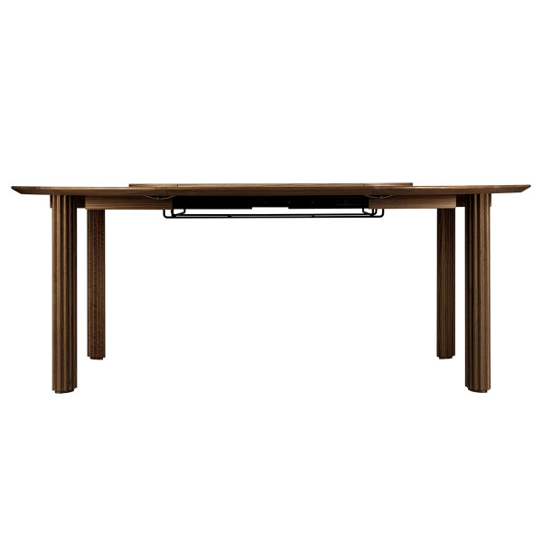 UMAGE 5857C5857 1 Comfort Circle with extension rippled dark oak 2 kuva