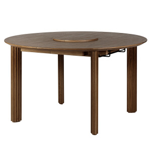 Umage COMFORT CIRCLE utdragbart matbord 130-200cm, dark oak image