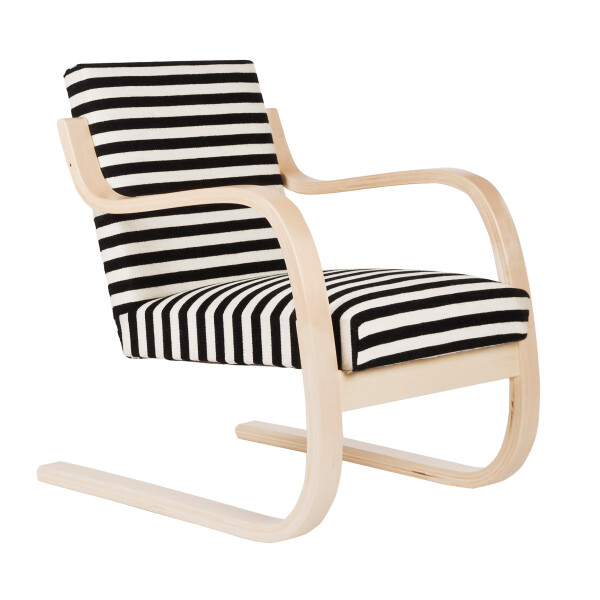 2273404 Armchair 402 striped fabric master image