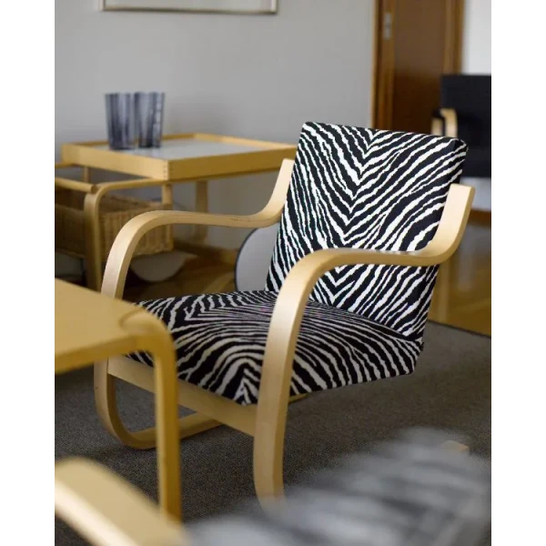 Armchair 402 Zebra Restaurant Savoy master kuva