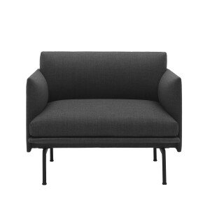 Muuto OUTLINE fåtölj, Remix 163/black image