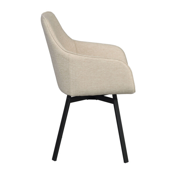 20329 117815 c alison arm swivelchair light beige black image