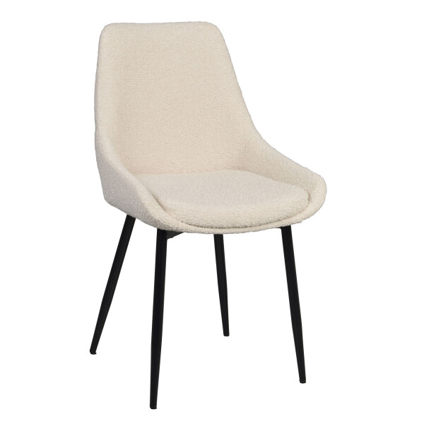 20340 110492 b sierra chair light beige boucl fabric black v2 kuva