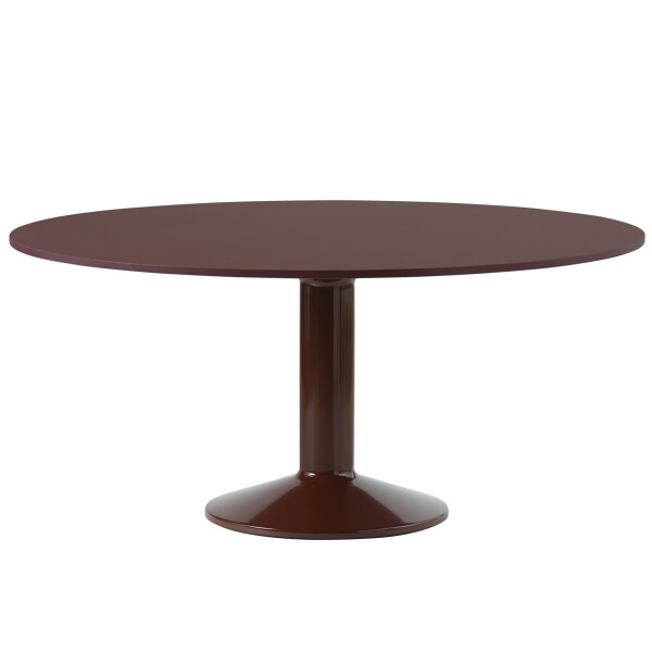 muuto Midst table 160 dark red image