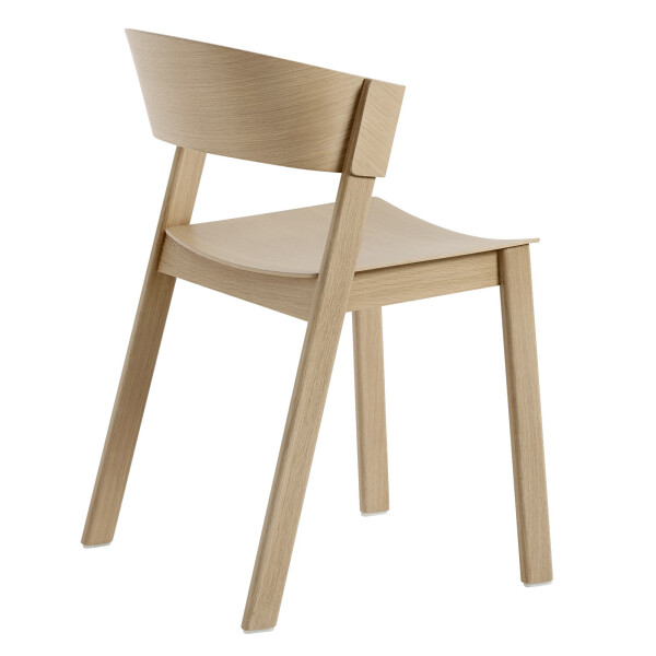 Muuto Cover side chair oak angle image