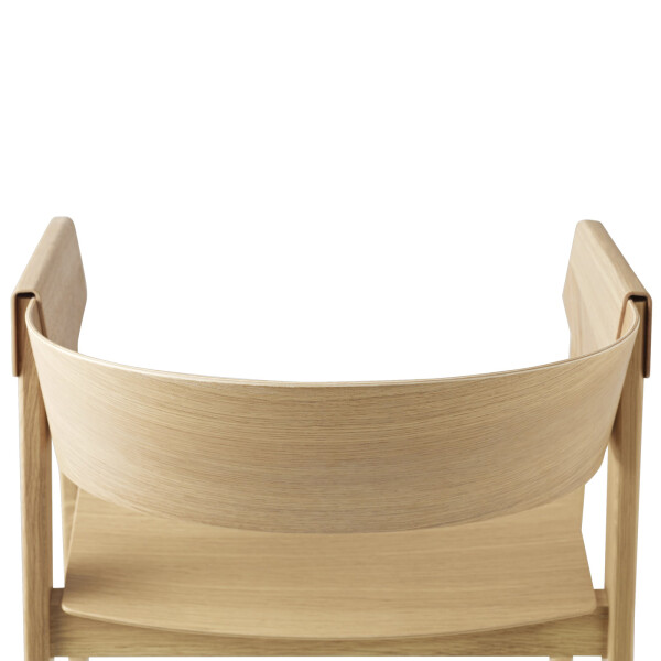 Muuto Cover armchair oak back image
