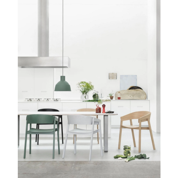 Muuto Cover armchair oak colors image