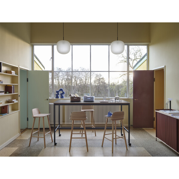 Muuto Nerd bar stool oak lifestyle image