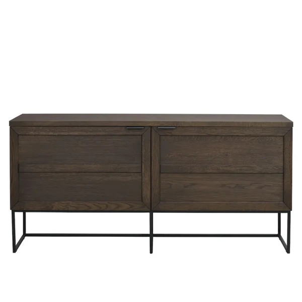 118792 a Everett sideboard darkbrown oak black image