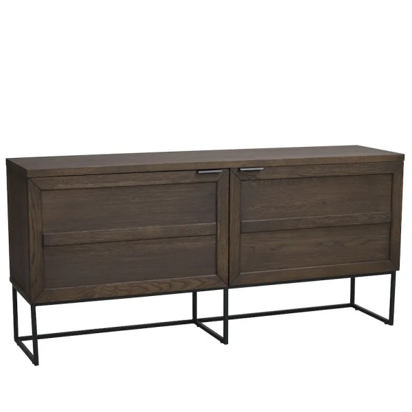 118792 b Everett sideboard darkbrown oak black image