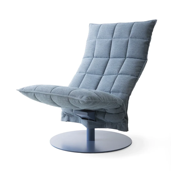 46007 Narrow Swivel k chair TAIVAS SKY front Atelje 855 RAL 5014 kuva