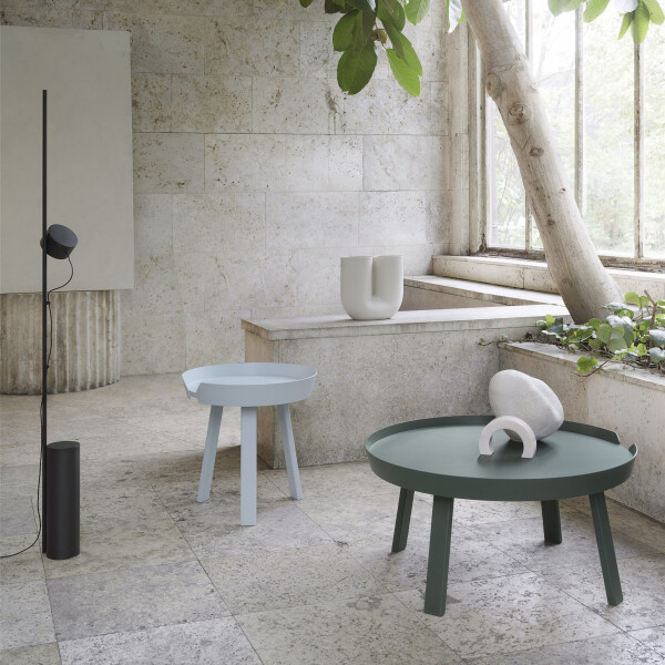 muuto around small light blue around large dark green image
