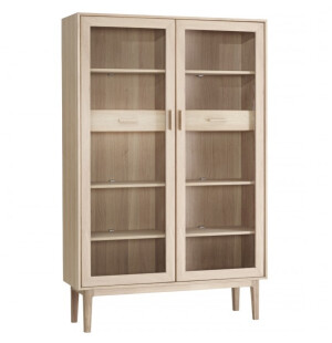 Casø furniture CASØ 700 vitriinikaappi valkotammi kuva