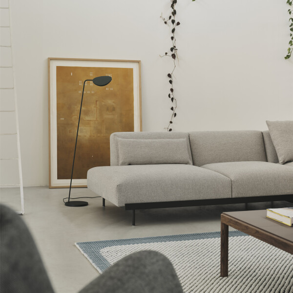 muuto leaf floor lamp dark green valaisin kuva