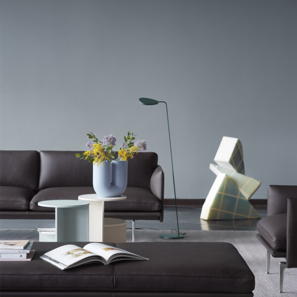 muuto leaf floor lamp green lifestyle kuva