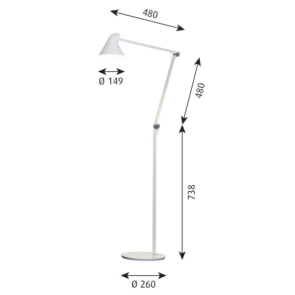 NJP Floor White size image