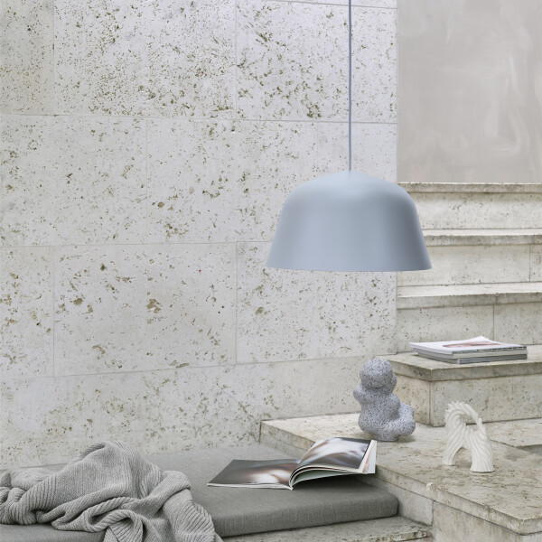 muuto lamp ambit pendant light blue 40 kuva