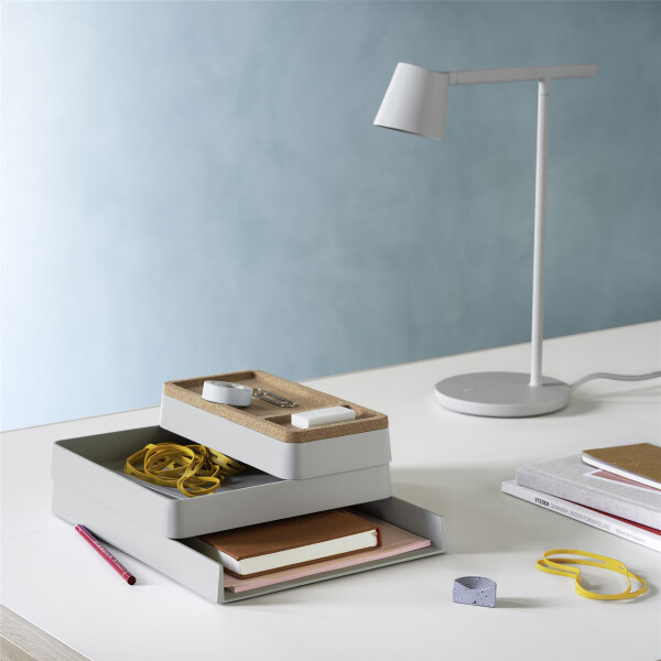 muuto grey tip table lamp desk image