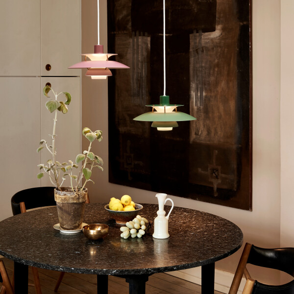 louis poulsen PH 5 Mini Rose and Green kuva