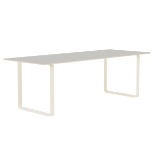 Pöydän jalat: Hiekka, Pöytälevy: Harmaa linoleumi, vaneri kuva