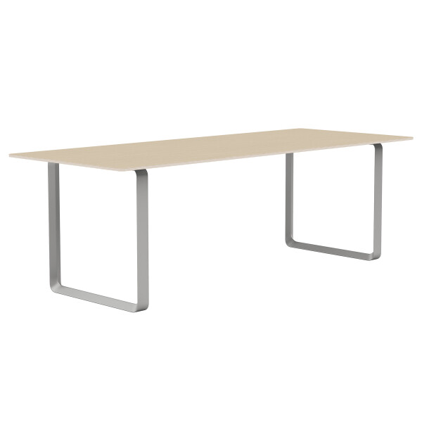 muuto 70 70 table 225x90 cm oak grey kuva