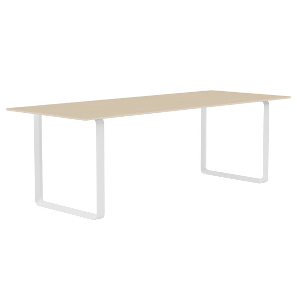 muuto 70 70 table 225x90 cm oak white kuva