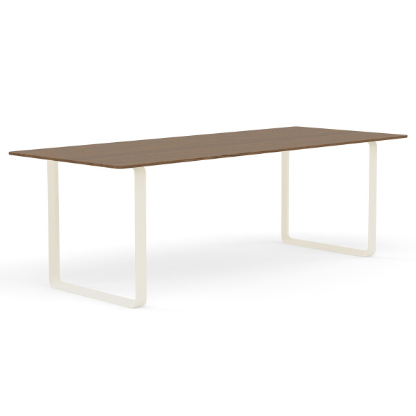 muuto 70 70 table 225x90 cm smoked solid oak sand kuva