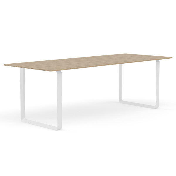 muuto 70 70 table 225x90 cm solid oak white kuva