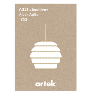 Artek Beehive, Greige affisch image