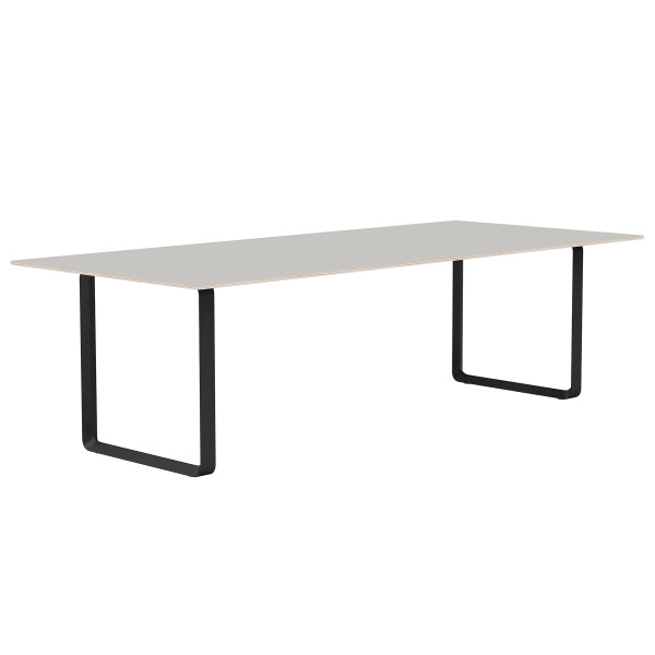 muuto 7070 255x108 greyblack linol kuva