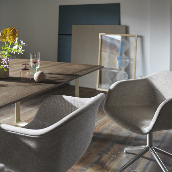 muuto 70 70 smoked oak table muuto image