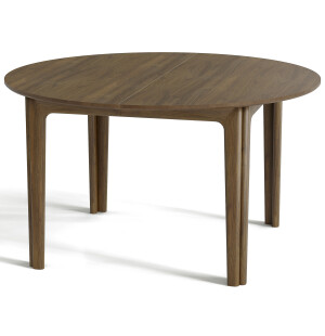 Skovby 112 ruokapöytä Ø130-230/330 cm, öljytty pähkinä kuva