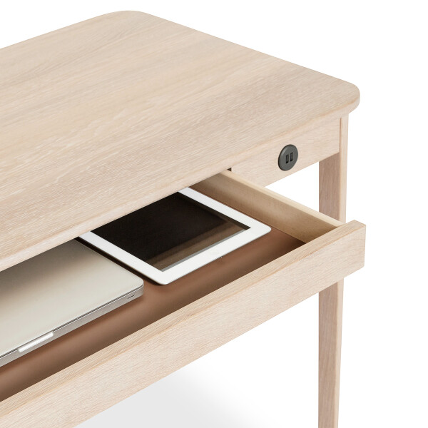 Skovby 131 lacquer oak drawer kuva
