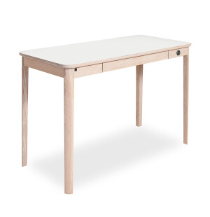 Väri: Valkoöljytty tammi, valkoinen laminaatti kuva