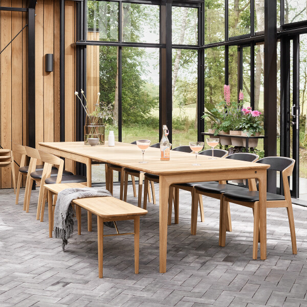 Skovby 27 oak oiled lifestyle kuva