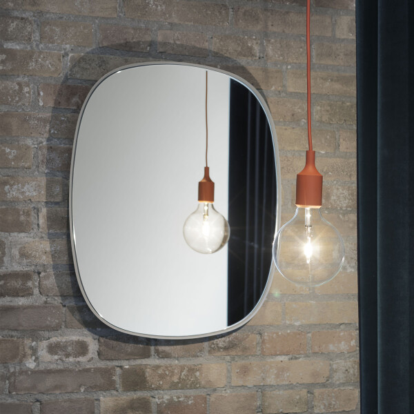 Muuto grey small framed mirror image