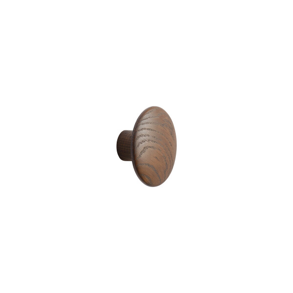 Muuto The dots wood small o9 stained dark brown angle kuva