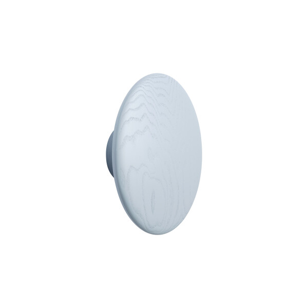 Muuto The dots wood large o17 light blue angle image