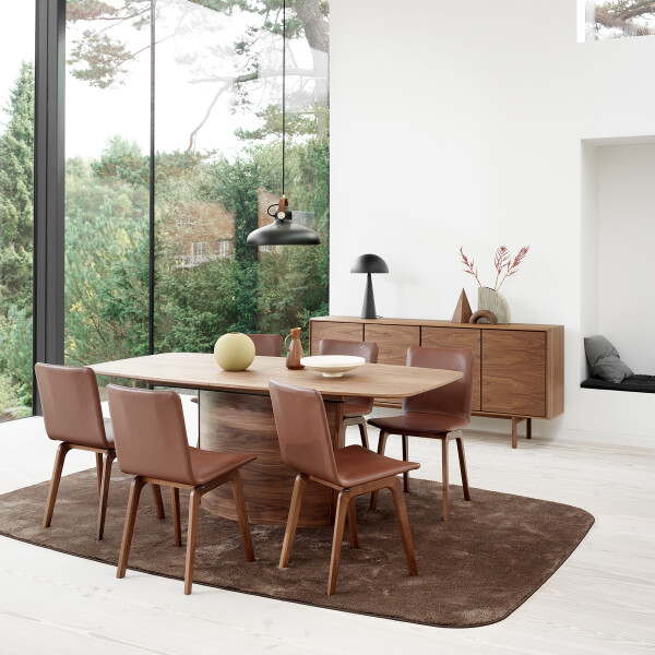 Skovby 544 walnut sideboard kuva