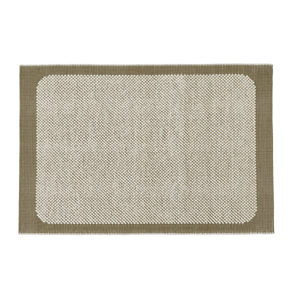 Pebble rug 170x240 brown green image