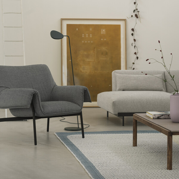 Muuto Pebble rug pale blue style kuva