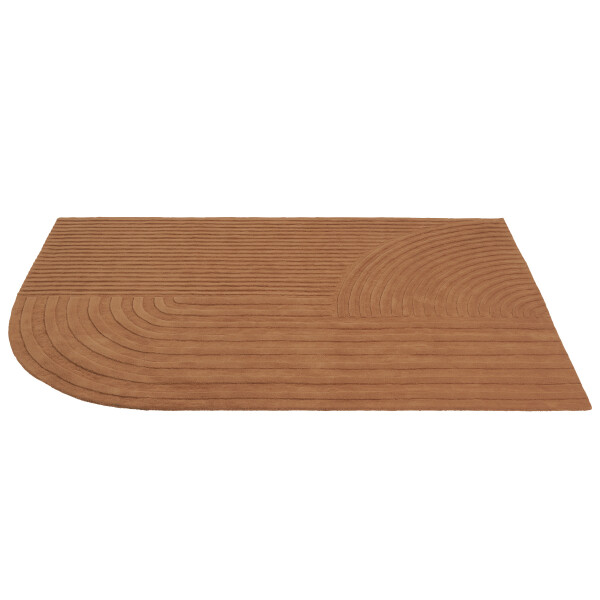 Muuto Relevo rug 200x300 burnt orange kuva