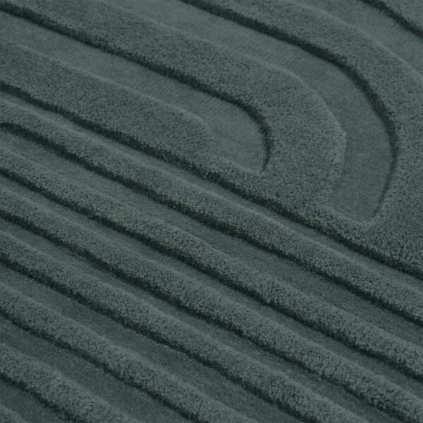 Muuto Relevo rug dark green detail kuva