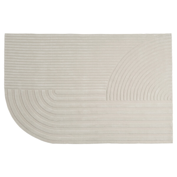Muuto Relevo rug 200x300 off white up kuva