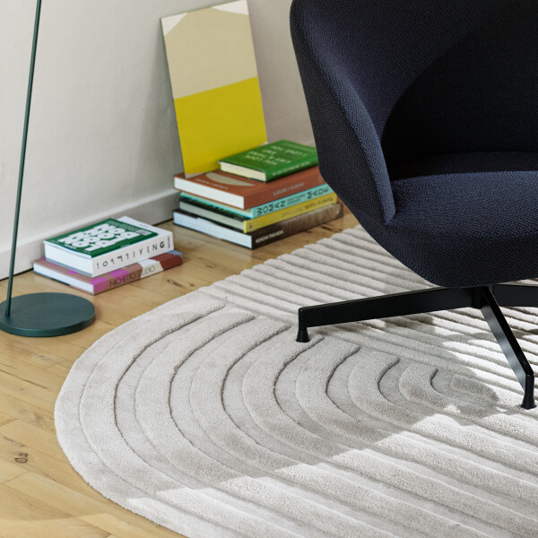 Muuto Relevo rug off white close kuva