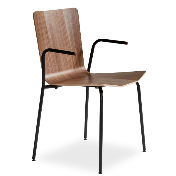 Skovby 802 walnut oiled steel angle image