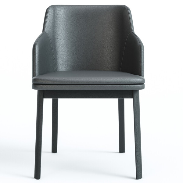 Skovby 65 black front kuva