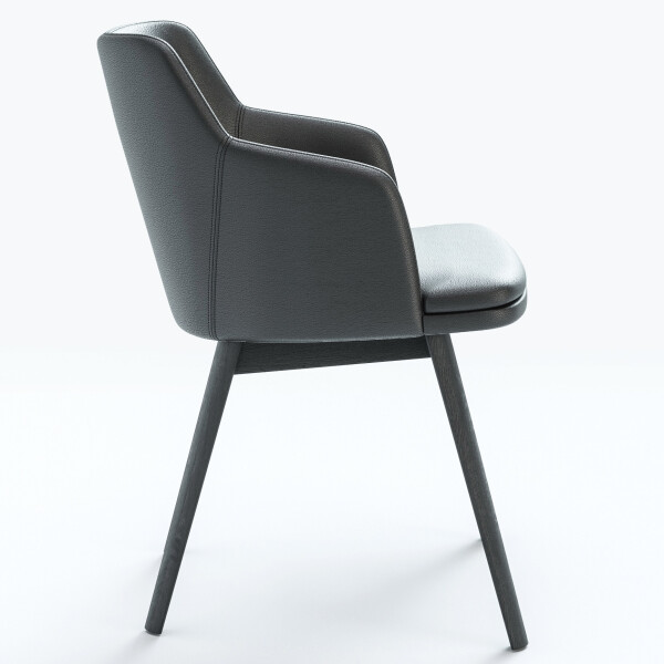 Skovby 65 black side kuva