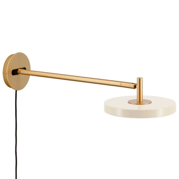UMAGE packshot 2281 Asteria wall lamp long pearl white 1 kuva